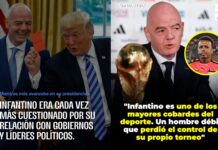 Infantino, el lameculos de los poderosos que quiere convertir el fútbol en un circo yanqui