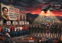 Venezuela secuestrada: a Democracia Bolivariana fronte ao fascismo imperial do petróleo.