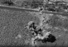 Drones rusos detectan un nudo de defensa de Kiev y la artillería lo aniquila