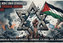 Israel non é unha democracia: é unha teocracia sionista xenocida.