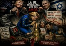 Más sanciones, más tiros en el pie: la UE se arrodilla otra vez ante su amo.
