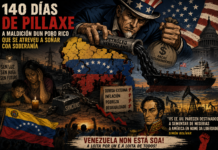 Venezuela explicada en 140 días de pillaxe: a maldición dun pobo rico que se atreveu a soñar coa soberanía