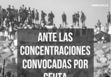 Ante las concentraciones convocadas por Ceuta