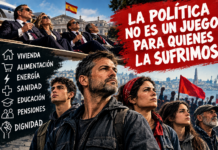 La política no es un juego para quienes la sufrimos