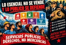 Lo esencial no se vende y lo público se defiende
