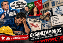 Feijóo e o pinchazo: a hipocrisía de quen quere mandar traballar o enfermo.