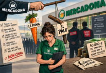 A prima de Mercadona: a cenoria e o pau.