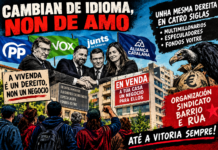 Cambian de idioma, non de amo