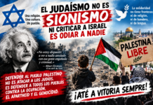 El judaísmo no es sionismo, ni criticar a Israel es odiar a nadie