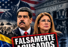 Os verdugos de medio mundo disfrázanse de xuíces: nova acusación inventada contra Maduro e Cilia Flores