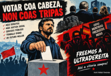 Votar coa cabeza, non coas tripas