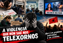 A violencia que non sae nos telexornais
