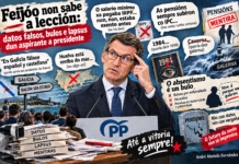 Feijóo non sabe a lección: datos falsos, bulos e lapsus dun aspirante a presidente